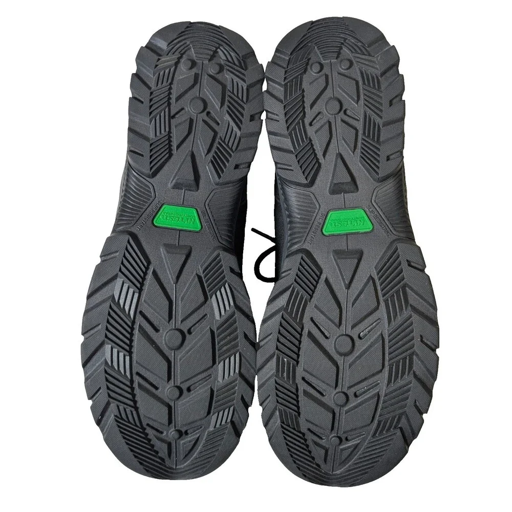 Hytest Powerhaul Low K21720 Men's 13M Black Safety Toe Work Shoes Slip Resistant